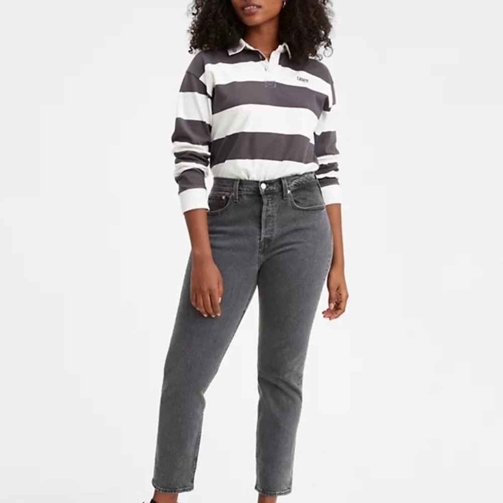 Black Levi's High Waisted Jeans